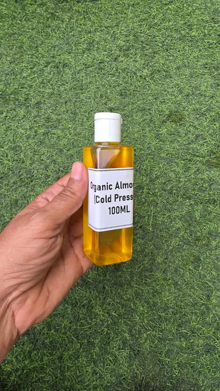 Organically Grown Almond Oil (Cold Pressed) 100 ML