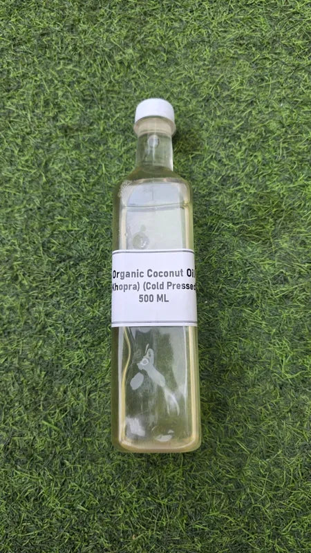 Organically Grown Coconut Oil ( Khopra ) (Cold Pressed) 500 ML